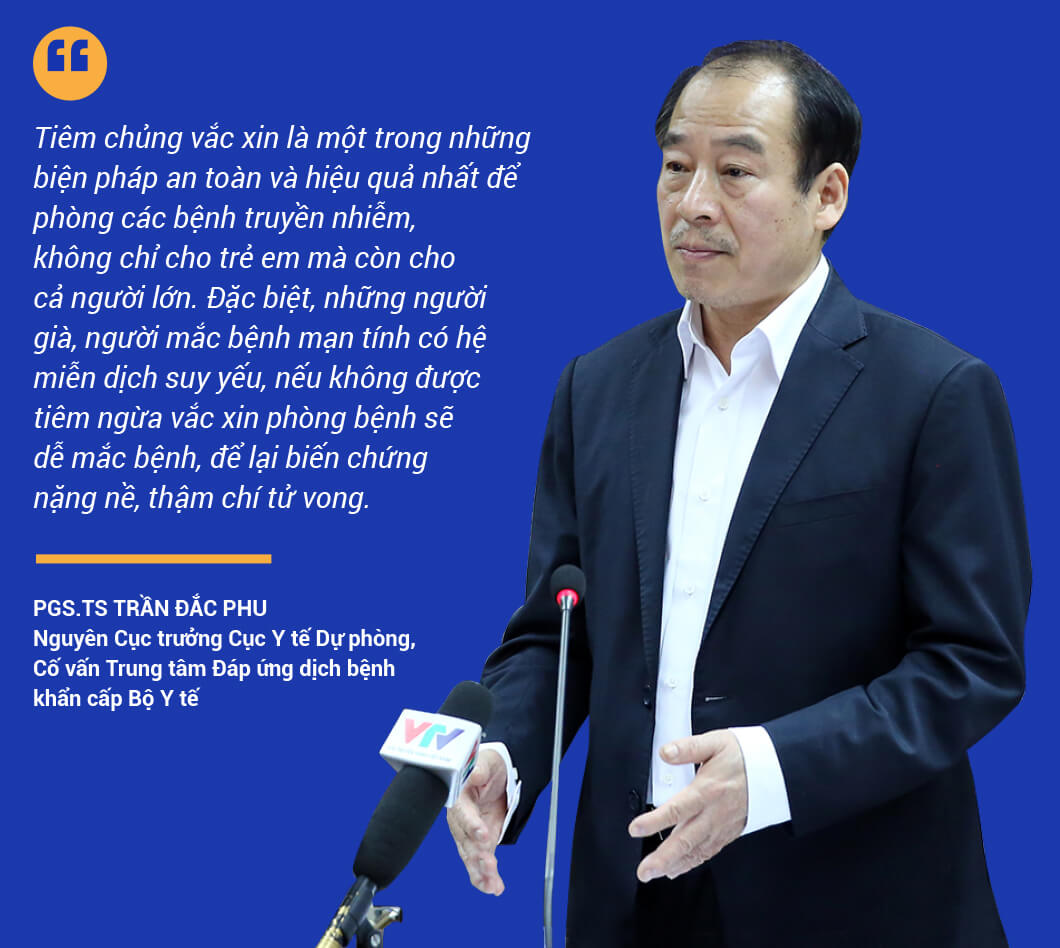 Vì sao người lớn phải tiêm vắc xin